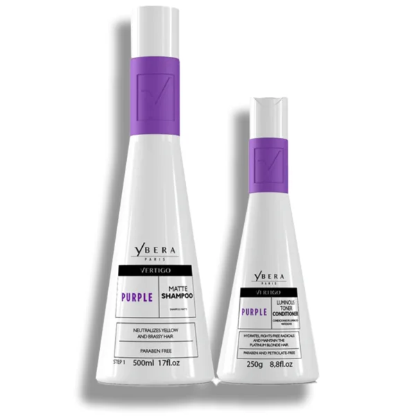 Kit Vertigo Purple Shampoo 500ml + Acondicionador 250ml